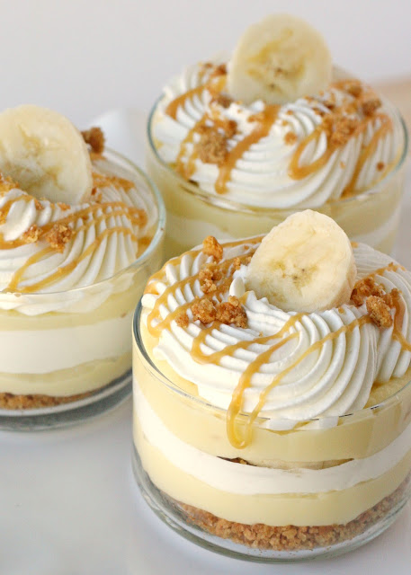 Banana Caramel Cream Dessert - A simply amazing dessert!
